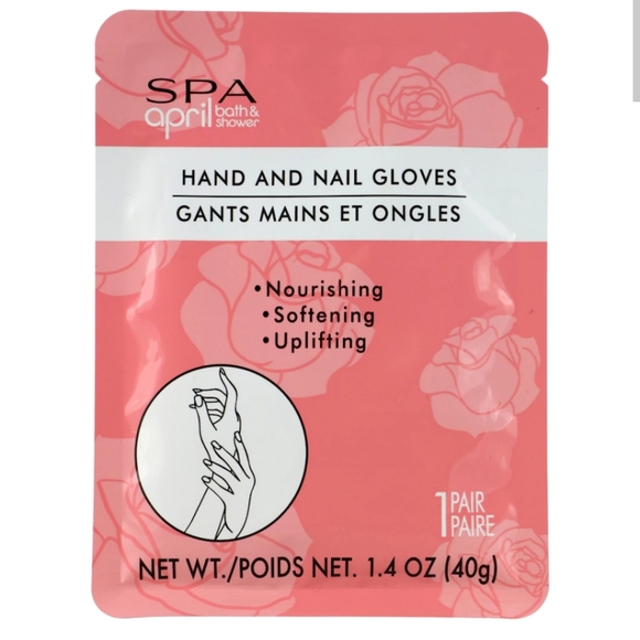 🍭7/$15 Spa April Bath & Shower Hand & Nail Gloves - Picture 4 of 5